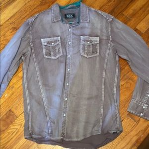 Buckle button up shirt